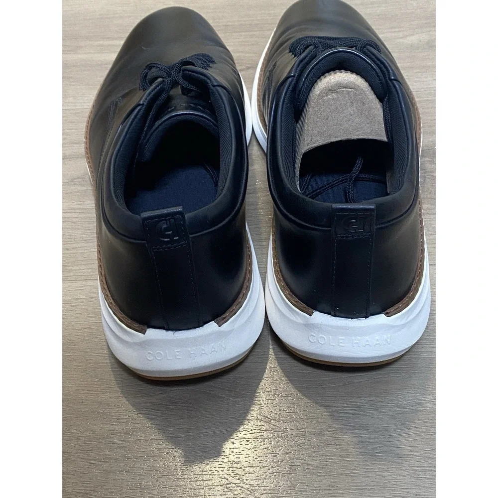 Cole Haan Men's Grand Remix Oxfords Shoes Black C40426 Size 13